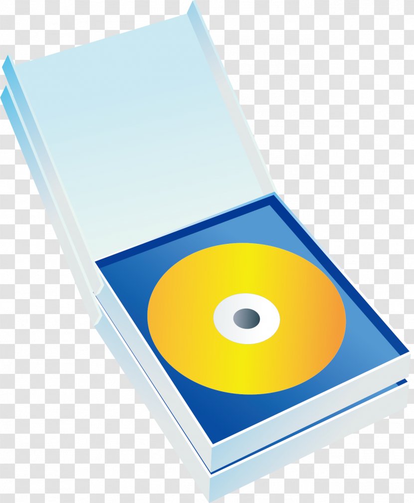 Optical Disc - Box - Vector Material CD Case Transparent PNG