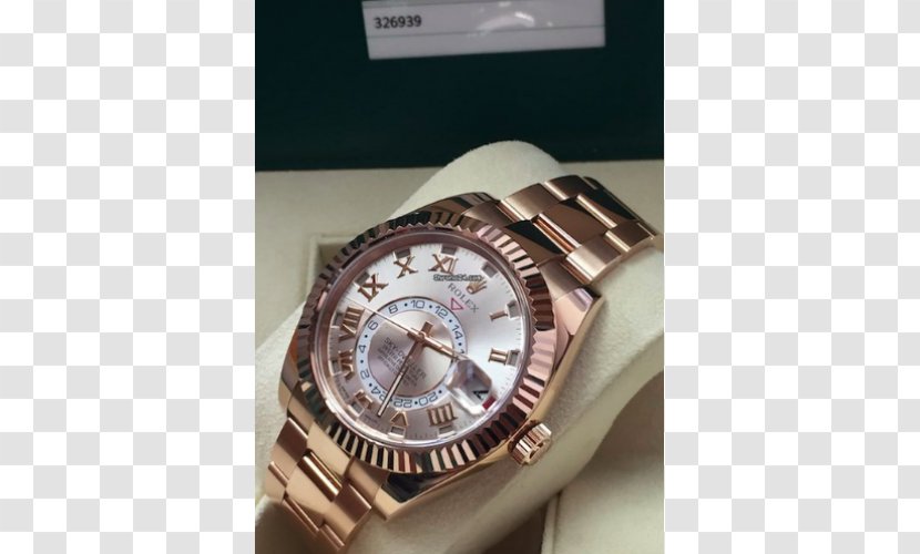 Rolex Watch Strap Clock Bruton And Pineora Railway Brand - Metal Transparent PNG