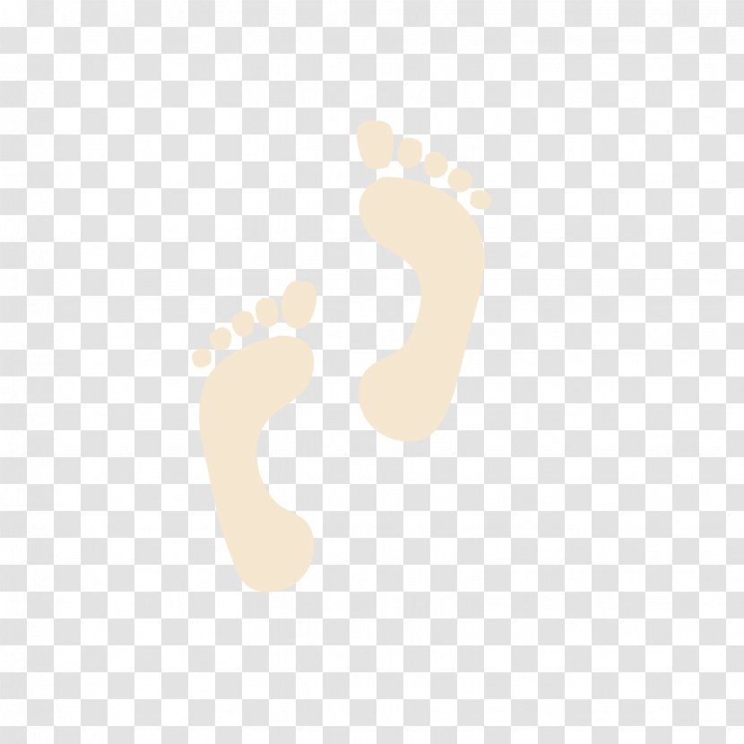 Animal Track Cartoon - White - Brown Footprints Transparent PNG