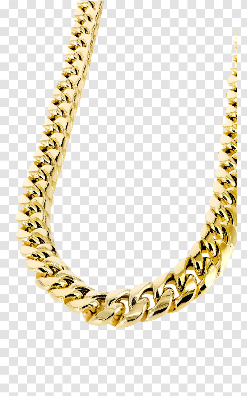 Jewellery Chain Colored Gold Necklace - Silver Transparent PNG