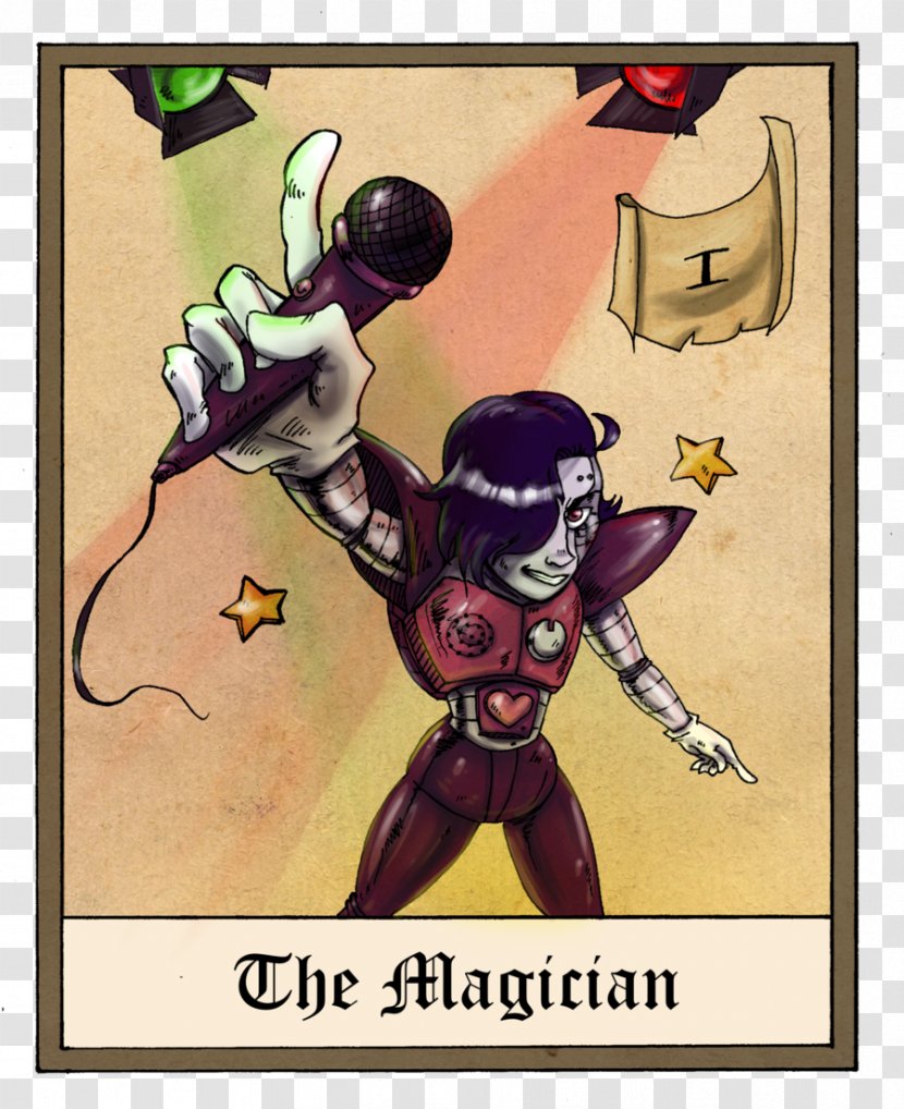 Tarot Undertale The Magician Judgement Fan Art - Card Transparent PNG