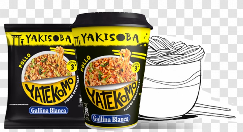 Yakisoba Chinese Noodles Food Brand Gallina Blanca, S.A. - Flavor Transparent PNG