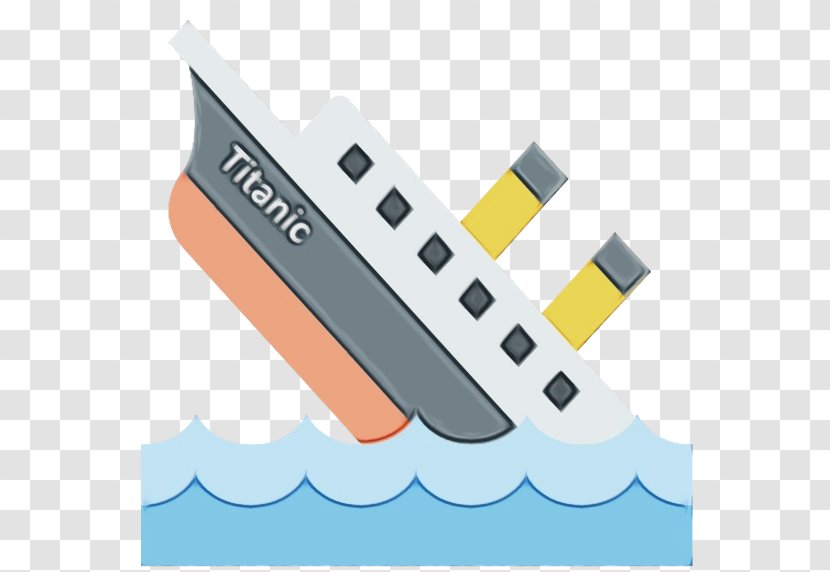 Iceberg Cartoon - Sinking Of The Rms Titanic - Vehicle Technology Transparent PNG