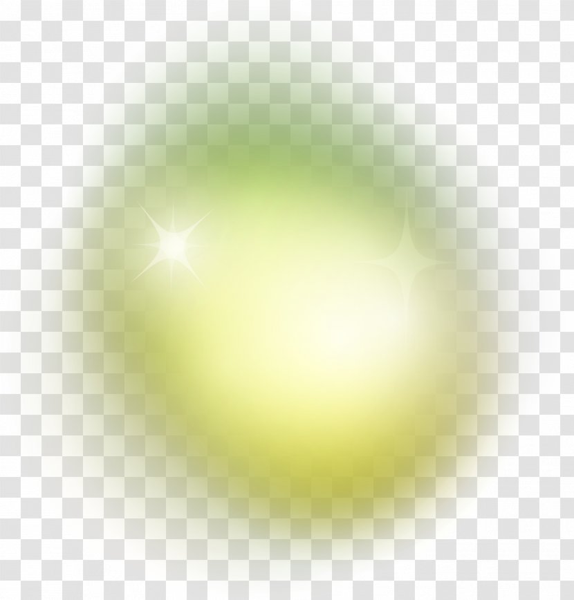 Light Halo Green Google Images - Yellow - Hand Painted Circle Transparent PNG