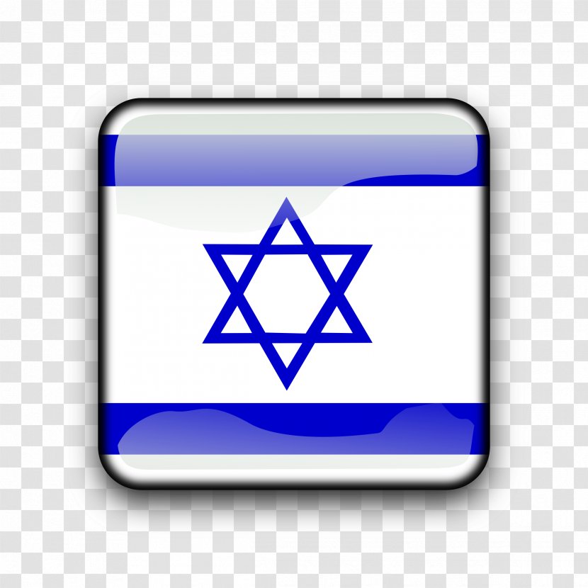 Flag Of Israel National Jerusalem - Rectangle Transparent PNG