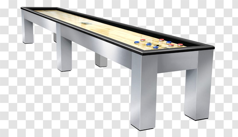 Table Shovelboard Deck Billiards Olhausen Billiard Manufacturing, Inc. Game - Silhouette Transparent PNG