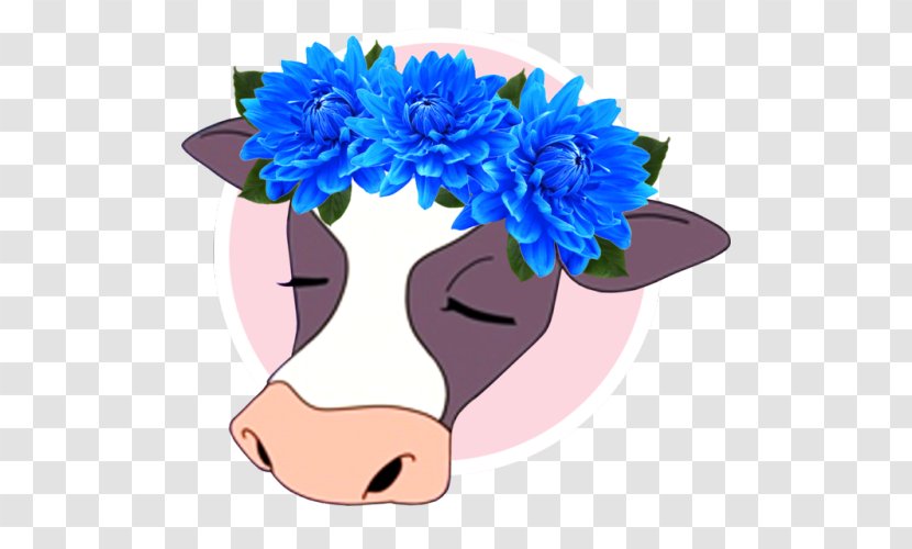 Cattle Cut Flowers Clip Art - Flower - Crown Transparent PNG