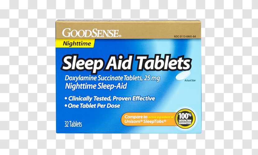 Sleep Aid (doxylamine) Tablet Insomnia Transparent PNG