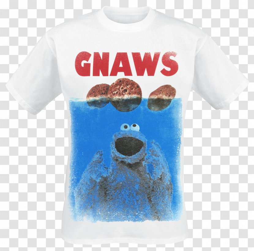 Cookie Monster Sesame Street T-shirt Biscuits - Sleeve - Sesam Transparent PNG