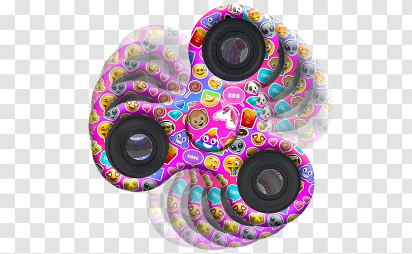 Fidget Hand Spinner Spinner.io Battle - Magenta Transparent PNG