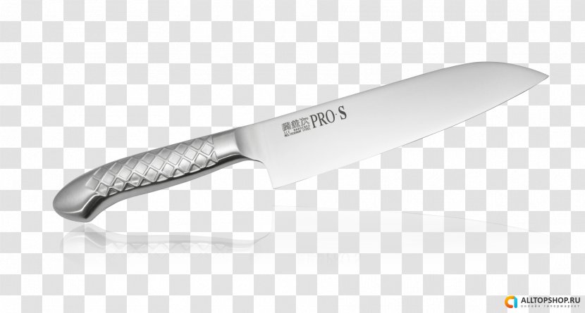 Knife Santoku Kitchen Knives Tojiro Steel - Utility Transparent PNG