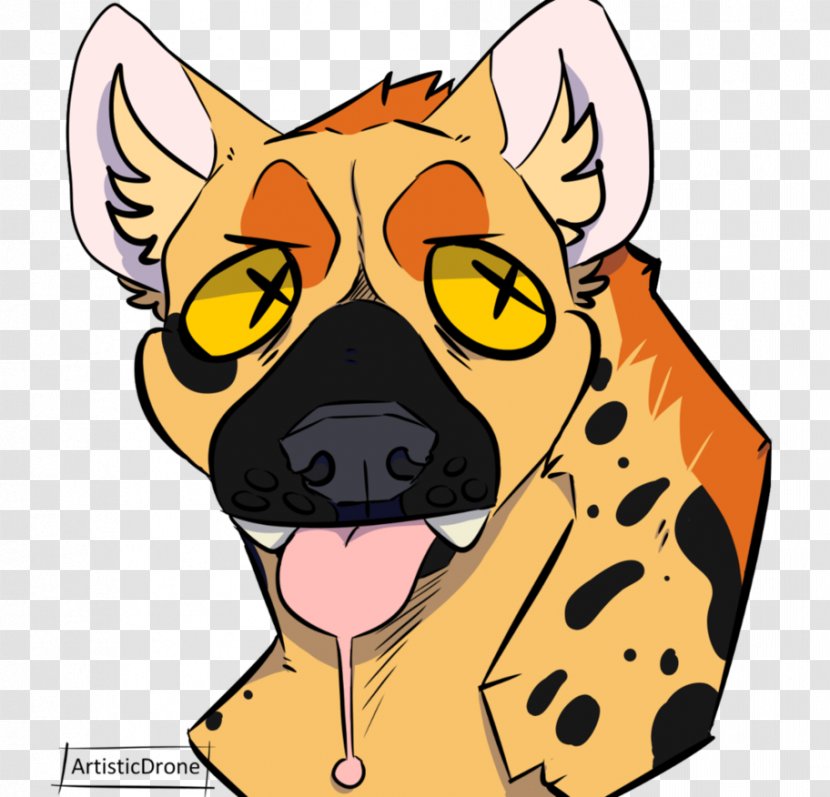 Hyena Dog Drawing DeviantArt - Watercolor Transparent PNG
