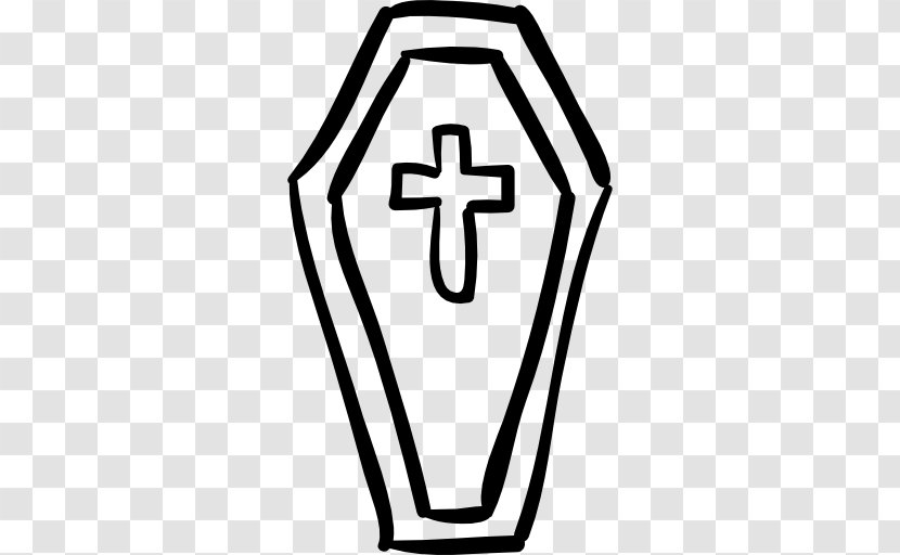 Coffin Cross - Drawing Transparent PNG