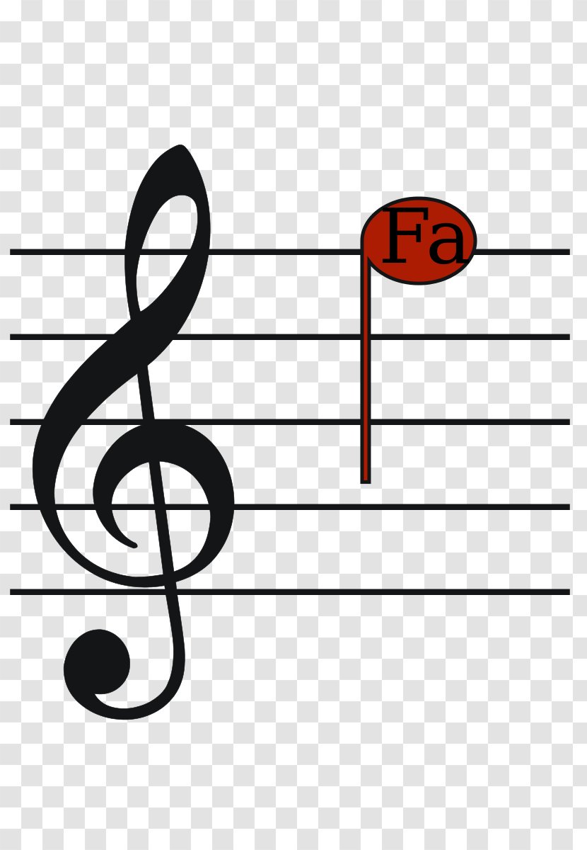 Clef Treble Musical Note Staff Flat - Flower Transparent PNG