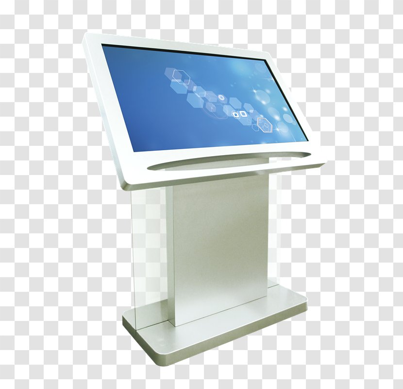 Computer Monitors Interactive Kiosks Touchscreen Multi-touch Kiosk Software - Technology Transparent PNG