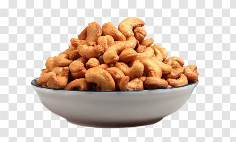 Cashew Walnut Baking Dried Fruit - White Bowl Of Yao Sang Kee Salt Baked Transparent PNG