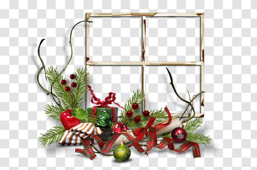 Window Christmas Decoration Bombka Santa Claus - Vitre Transparent PNG