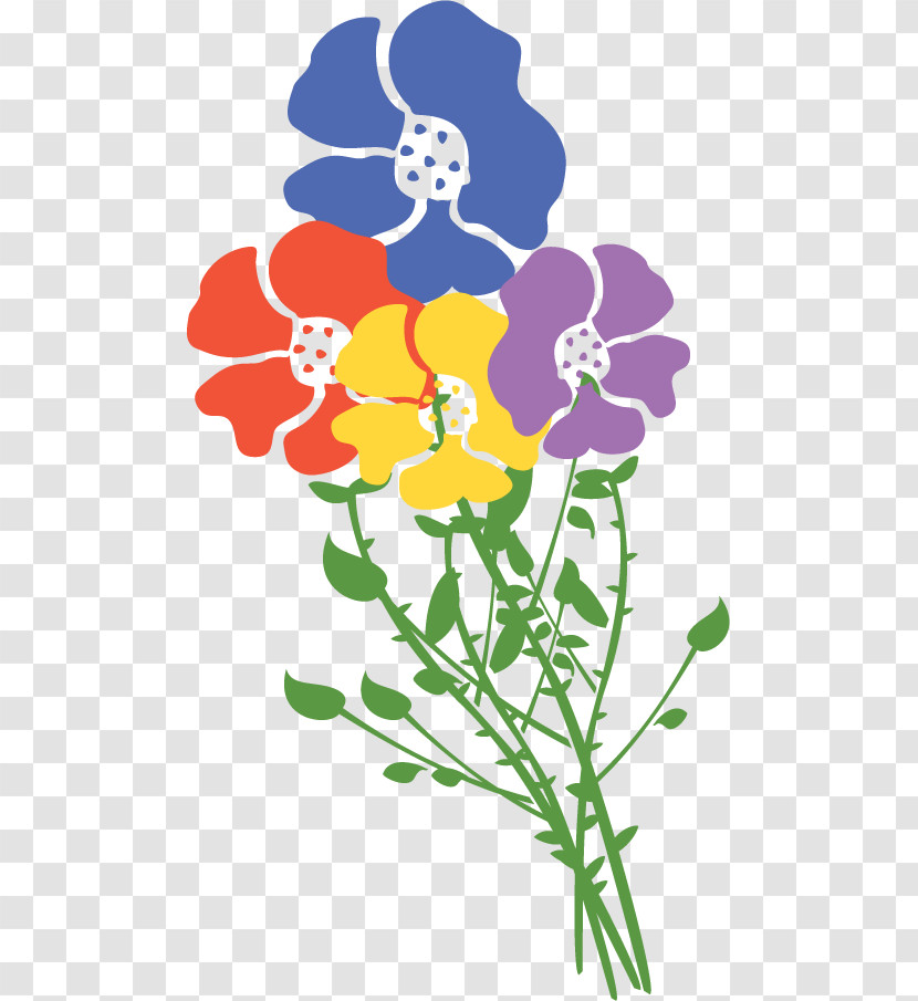 Flower Bouquet Flower Bunch Transparent PNG