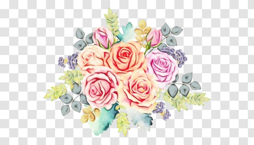 Watercolor Floral Background - Paint - Floribunda Floristry Transparent PNG