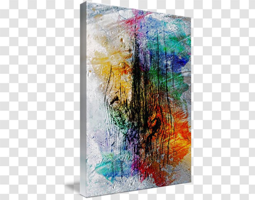 Watercolor Painting Acrylic Paint Modern Art - Picture Frames - Abstract Digital Transparent PNG
