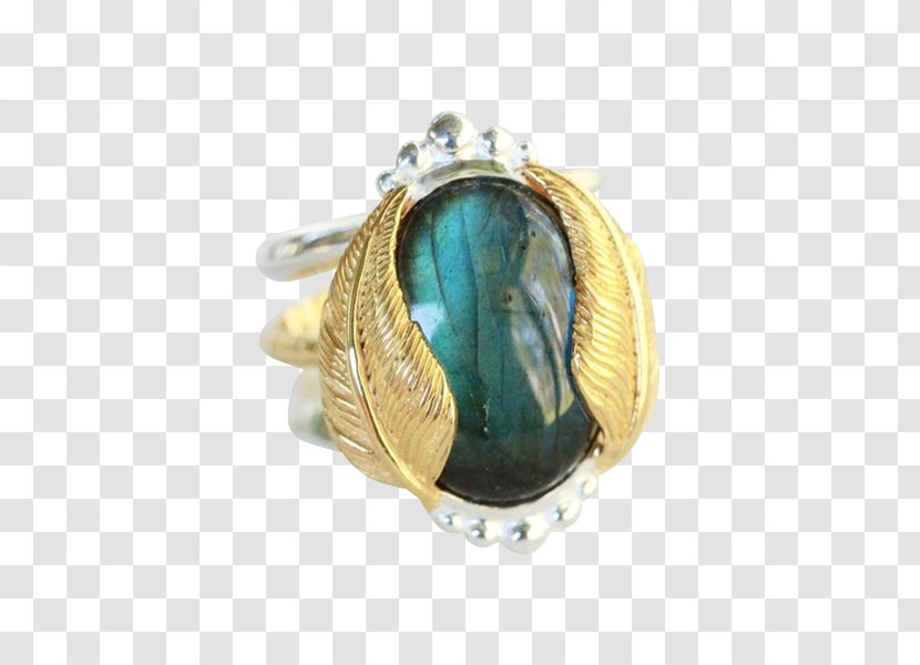 Turquoise Emerald Diamond - Silver - Dream Ring Transparent PNG