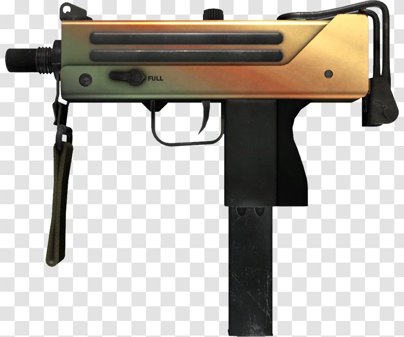 Counter-Strike: Global Offensive MAC-10 Video Game Submachine Gun Recoil - Watercolor - Flower Transparent PNG