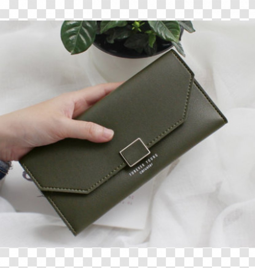 Wallet Handbag Clothing Shoe Green Transparent PNG