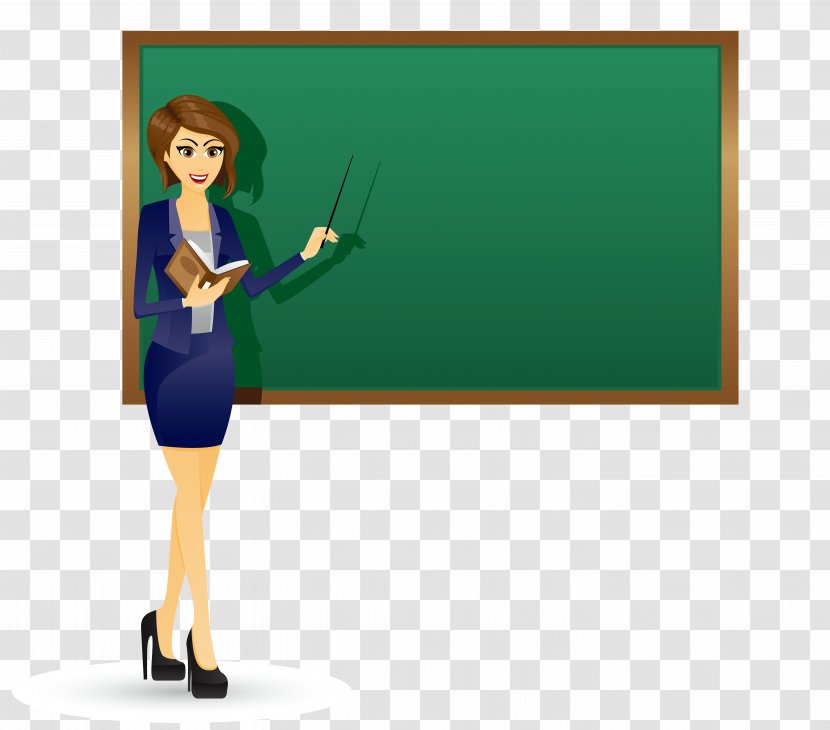 Teacher Blackboard Rxe9sumxe9 Stock Illustration Clip Art - Silhouette Transparent PNG