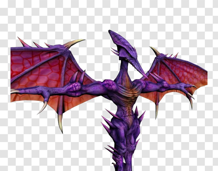 Super Smash Bros. For Nintendo 3DS And Wii U Brawl Ridley Video Games - Wing - Dragon Transparent PNG