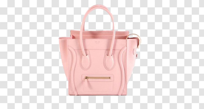 Cxe9line Handbag Leather Pink Tote Bag - Michael Kors - Smiley Package Transparent PNG