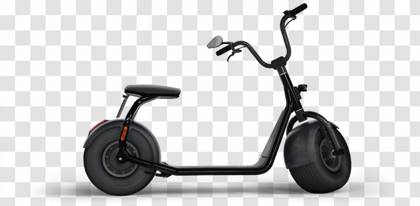 Electric Motorcycles And Scooters Vehicle Car - Kick Scooter - Fat Tire Transparent PNG
