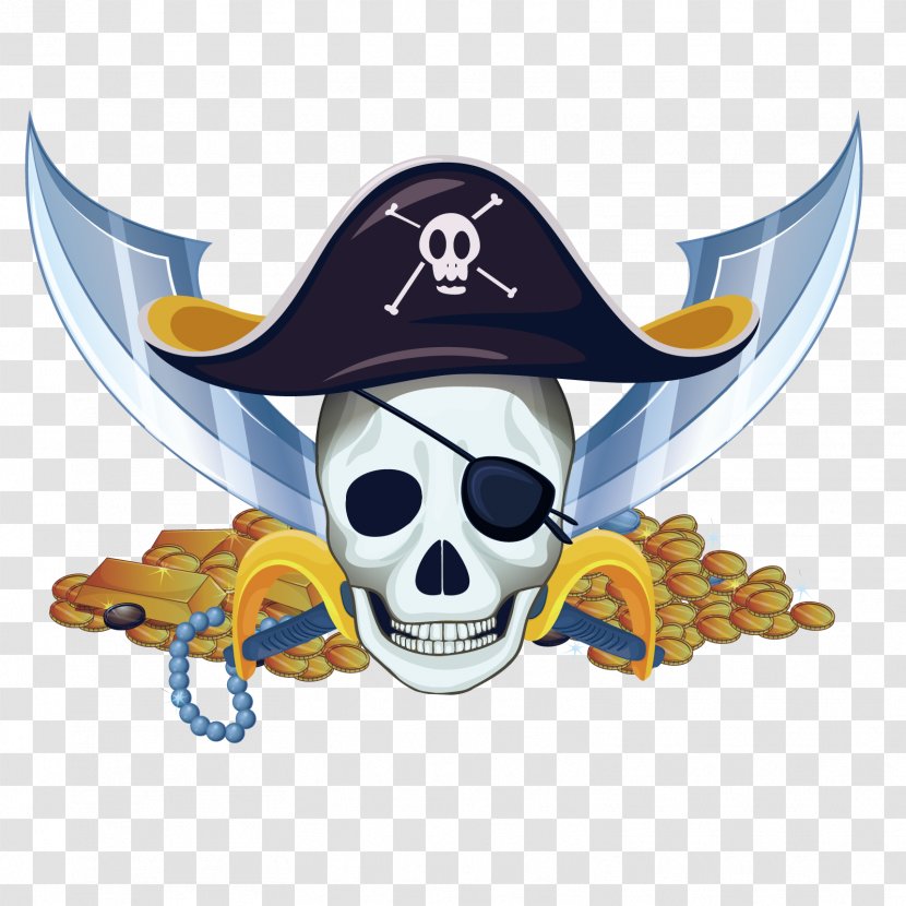 Royalty-free Piracy Illustration - Stock Photography - Vector Pirate Gold Coins Transparent PNG