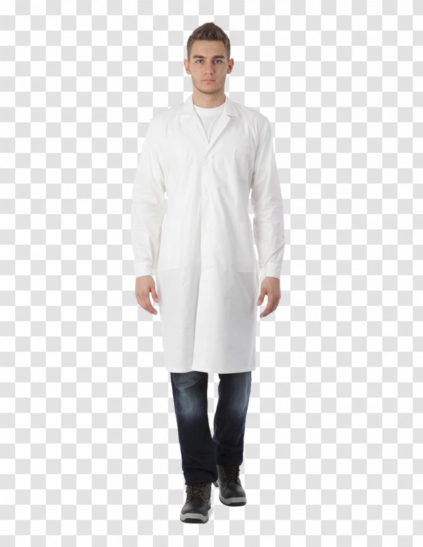 Lab Coats Khalat Clothing White Workwear - Button Transparent PNG