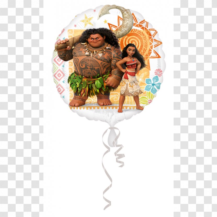 Balloon Birthday Children's Party Toy - Moana Transparent PNG