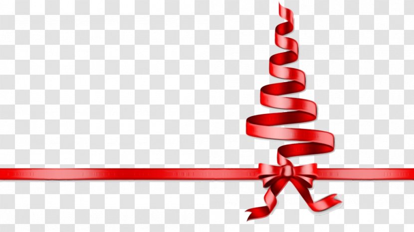 Christmas Day Tree Clip Art Ribbon Decoration - Event - Fir Transparent PNG