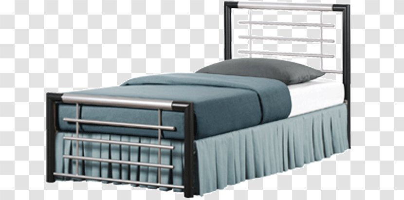 Bed Frame Bedside Tables Furniture - Studio Couch - Metal Flyer Transparent PNG