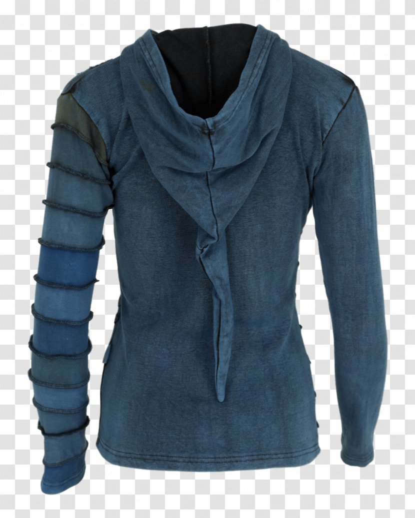 Clothing Sleeve Jacket Fashion Coat - Watercolor - Back Transparent PNG