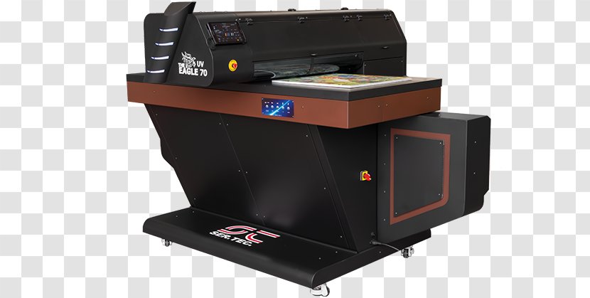 LED Printer Printing Flatbed Digital Light-emitting Diode - Eagle Transparent PNG