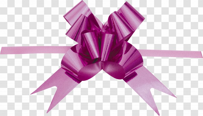 Ribbon Purple Violet Blue - Pink - Bows Transparent PNG