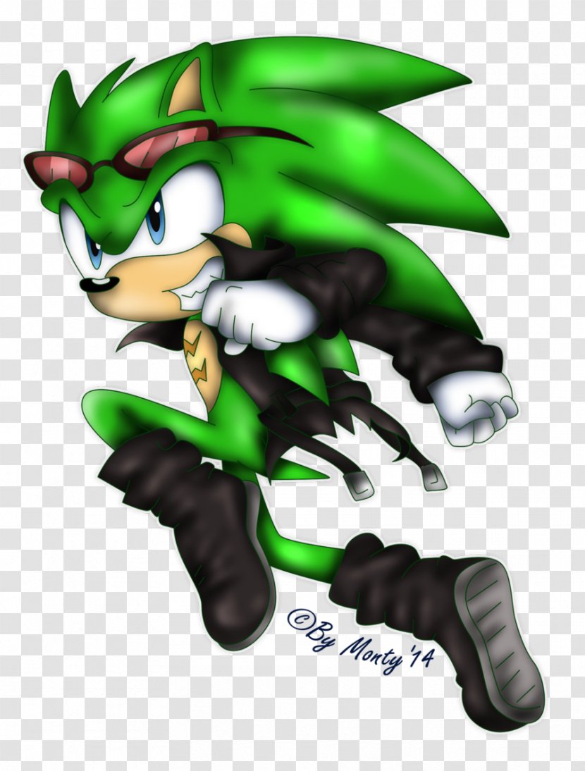 Sonic The Hedgehog Shadow Manic Art - Fiction Transparent PNG