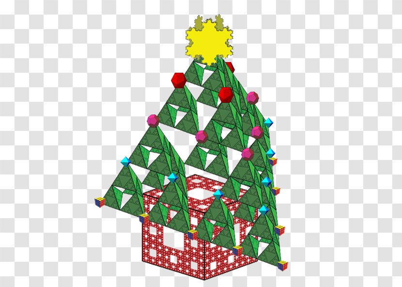 Christmas Tree Recreational Mathematics Triangle - Eve Transparent PNG
