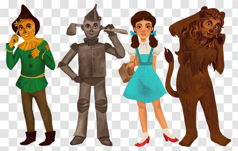 The Wizard Scarecrow Wonderful Of Oz Dorothy Gale Tin Woodman - Human Transparent PNG