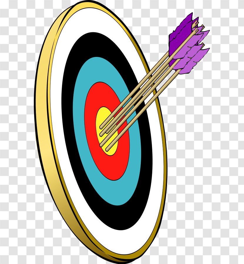 Shooting Target Arrow Archery Bullseye Clip Art - Free Clipart Transparent PNG