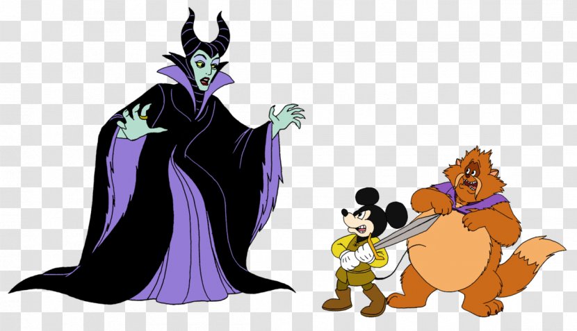 Maleficent Jafar Mickey Mouse YouTube The Walt Disney Company - Fictional Character Transparent PNG