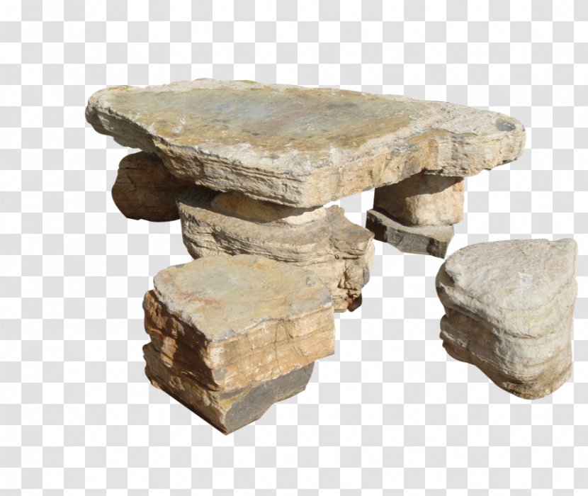 Table Stool Chair Bench - Furniture - Stone And Benches Transparent PNG