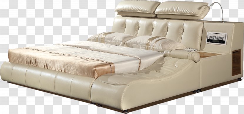 Bed Frame Mattress Furniture - Couch - Leather Beds Transparent PNG