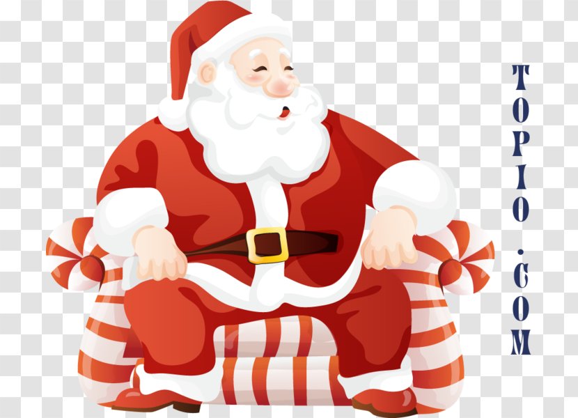 Santa Claus Christmas Cartoon - Decoration Transparent PNG
