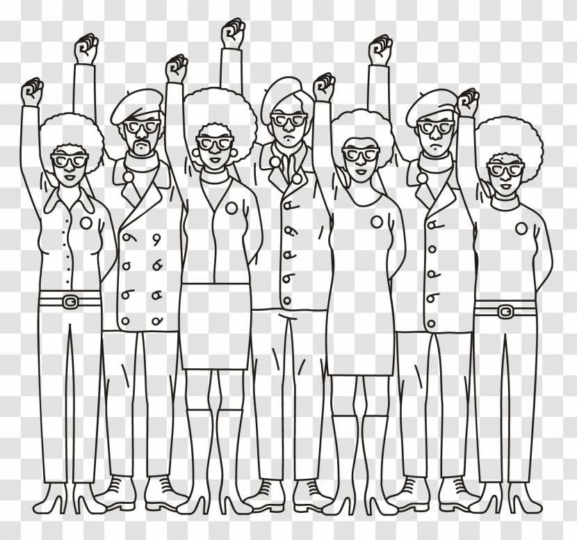 Finger Human Behavior Design Social Group Line Art - Drawing Transparent PNG