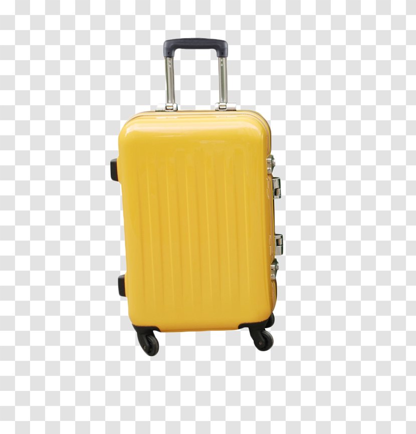 Suitcase Baggage Little Yellow Duck Project - Luggage Bags - Simple Transparent PNG