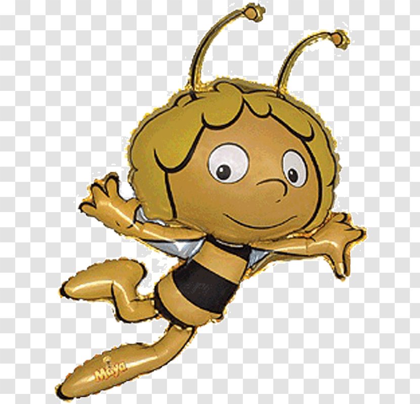 Maya The Bee Willy Balloon Transparent PNG